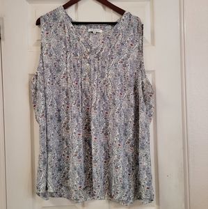 Rose & Olive Women's Sleeveless Top 3X